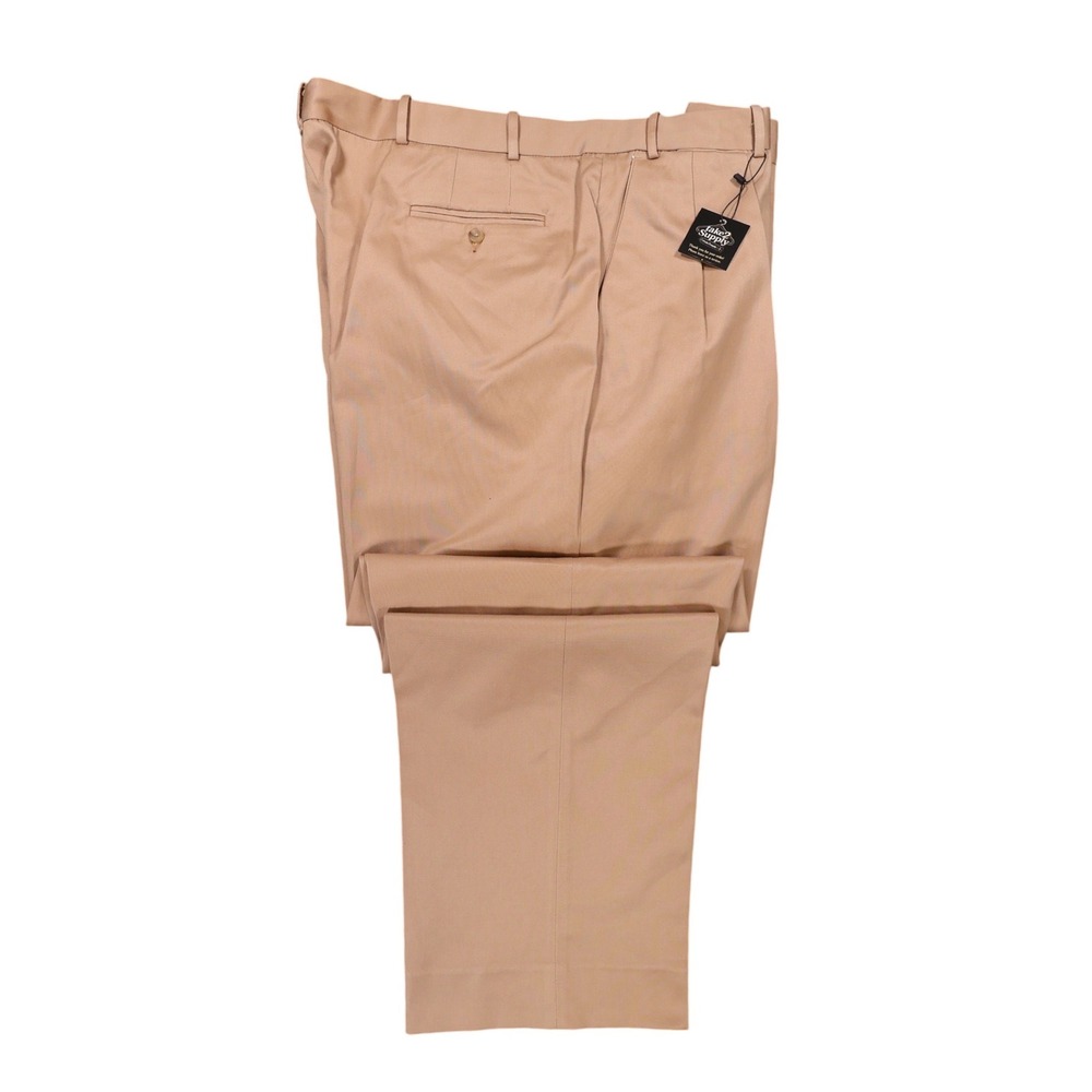 Lands End Chino Pants‎ Mens 44 Tan
Pleated Cotton Blend